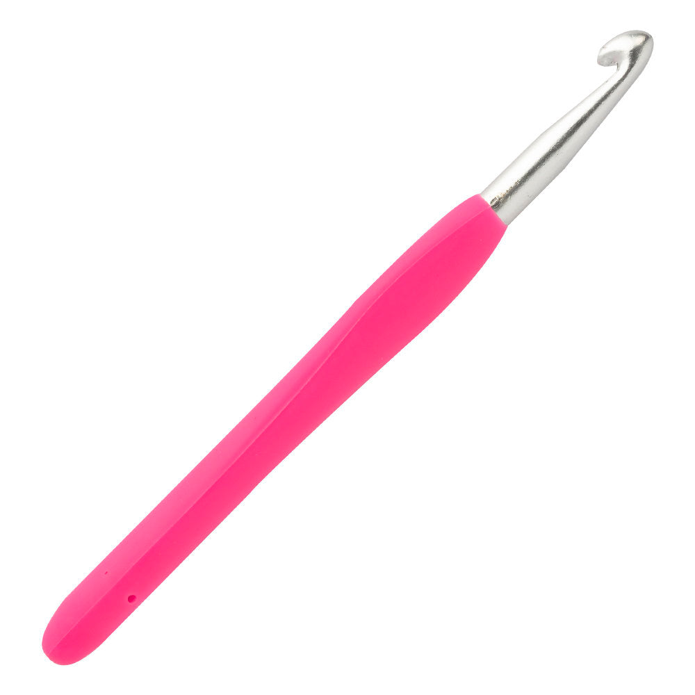 Loren 7 mm Soft Handled Crochet Hook, Pink