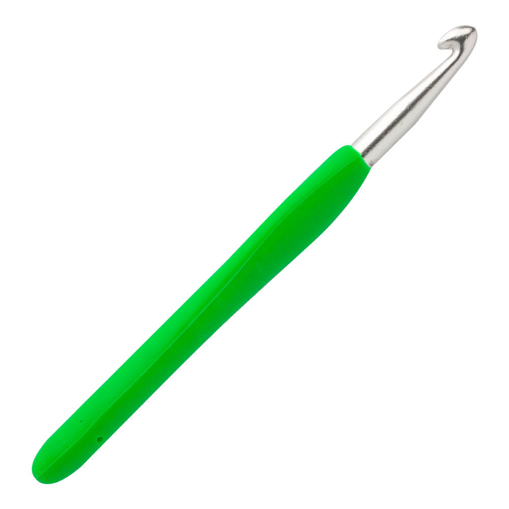 Loren 7 mm Soft Handled Crochet Hook, Green