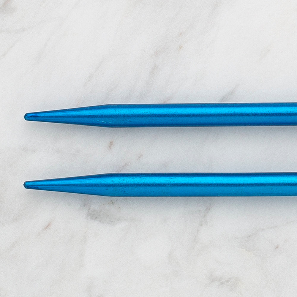 Kartopu 6 mm 25 cm Knitting Needles for Kid, Blue