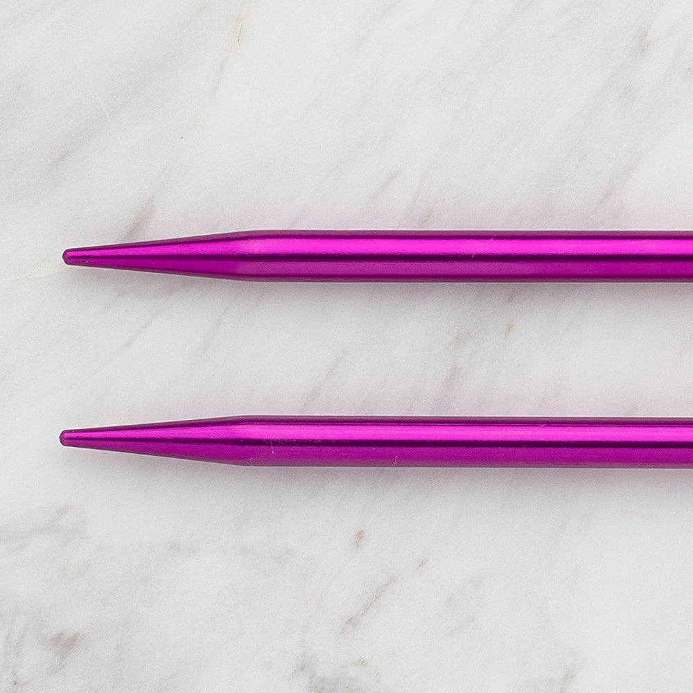 Kartopu 6 mm 25 cm Knitting Needles for Kid, Purple