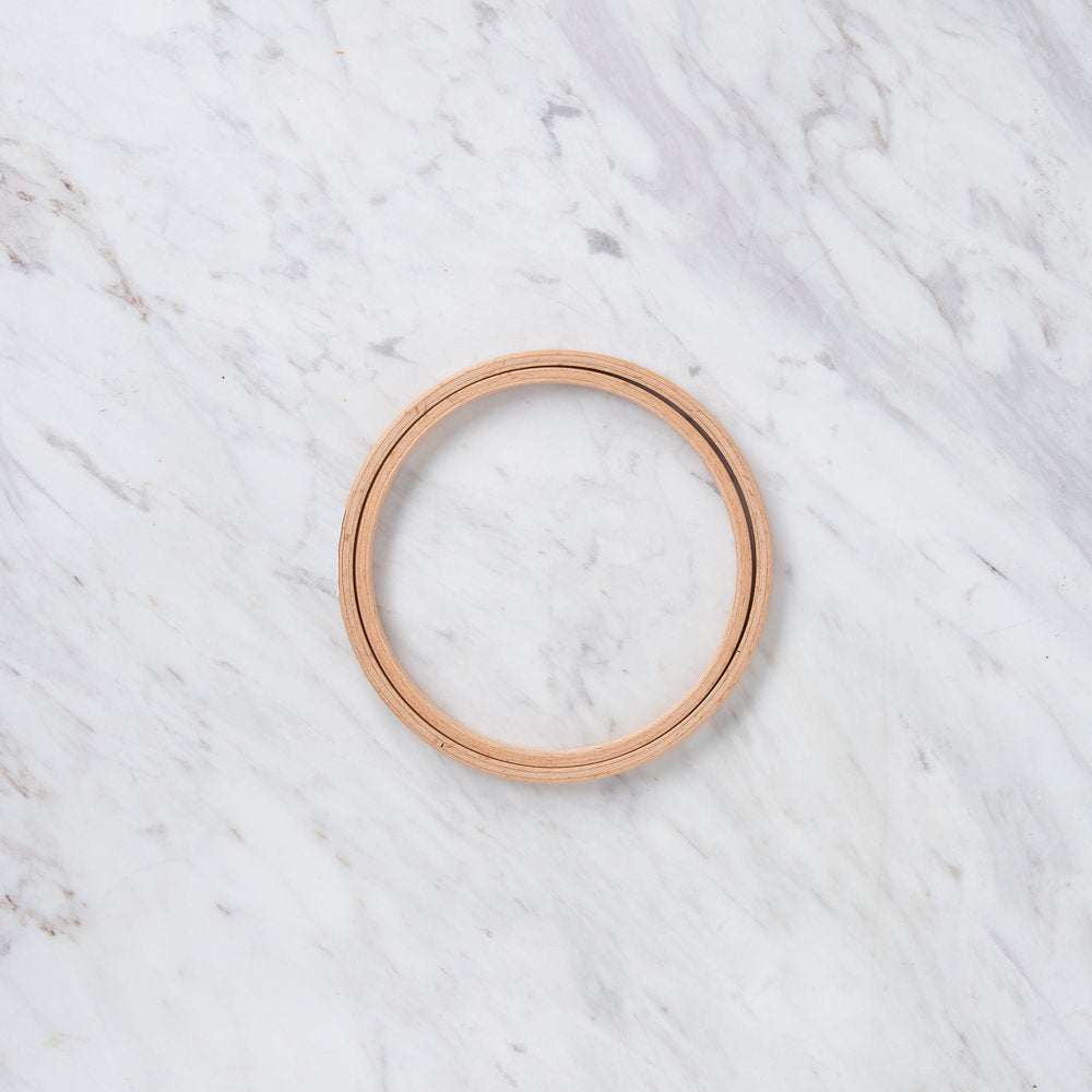 Nurge 8 mm Beech Wood Embroidery Hoop - No.2