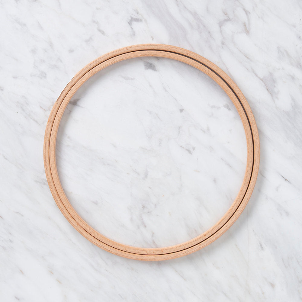 Nurge 8 mm Beech Wood Embroidery Hoop - No.4