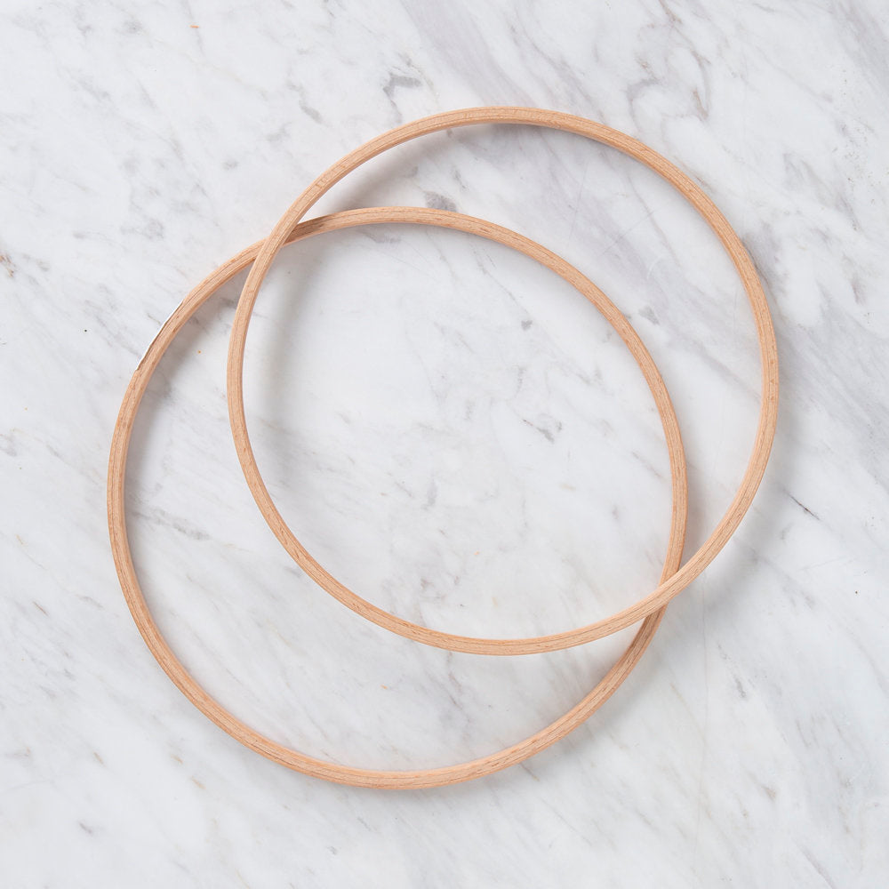 Nurge 8 mm Beech Wood Embroidery Hoop - No.4