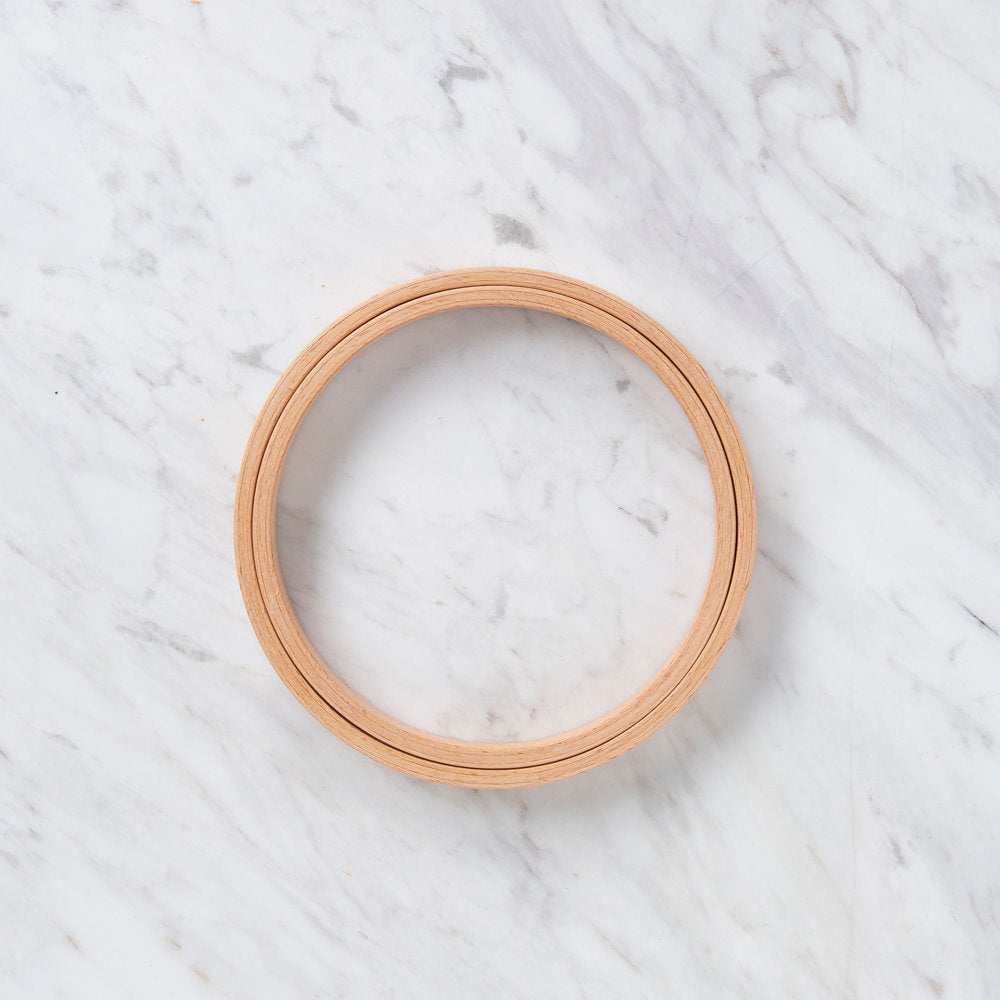 Nurge 16 mm Beech Wood Embroidery Hoop - No.2