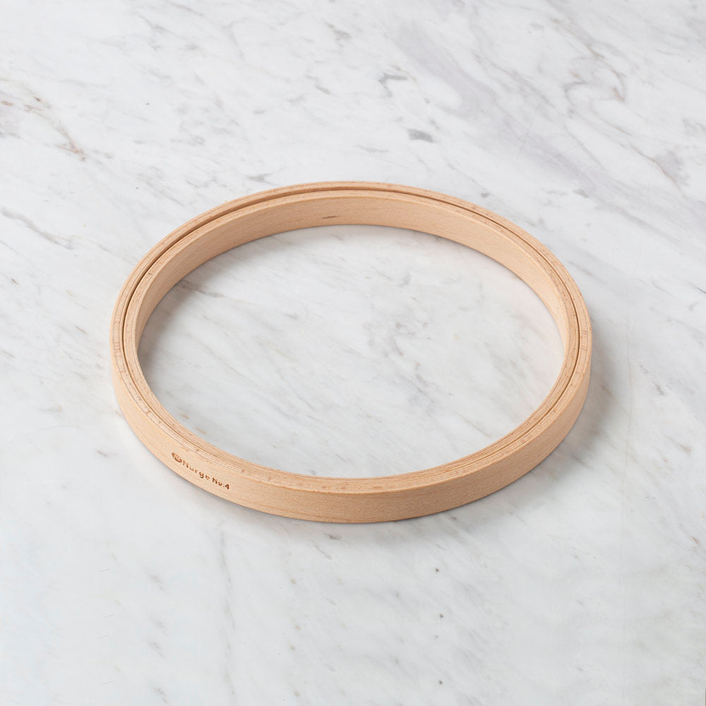Nurge 16 mm Beech Wood Embroidery Hoop - No.4