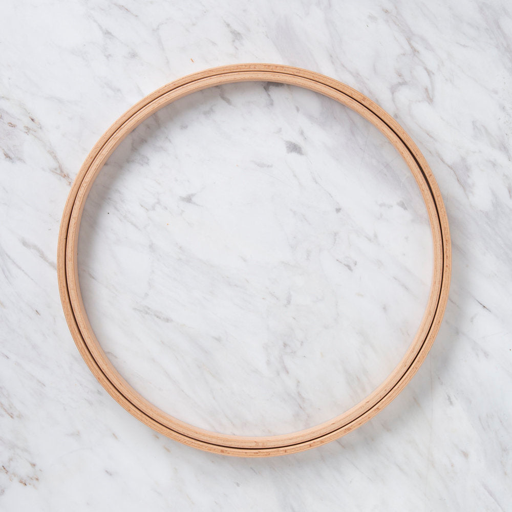 Nurge 16 mm Beech Wood Embroidery Hoop - No.6