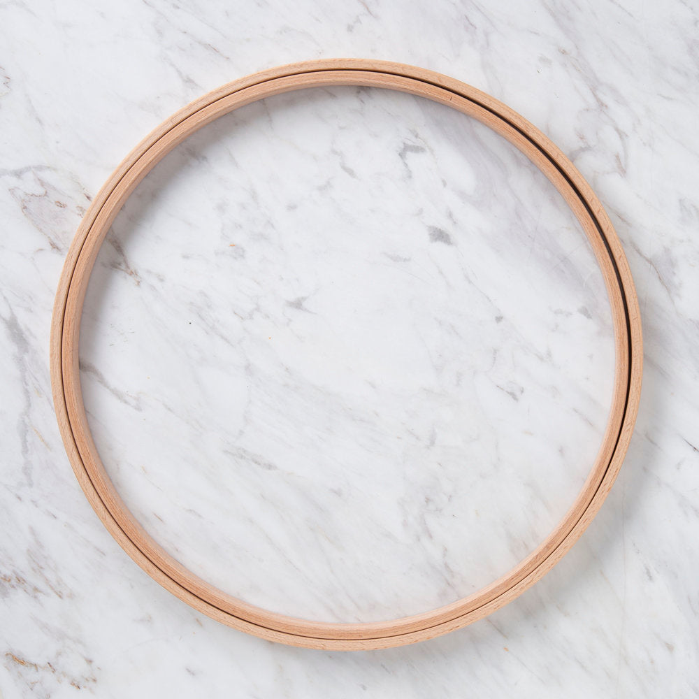 Nurge 16 mm Beech Wood Embroidery Hoop - No.7