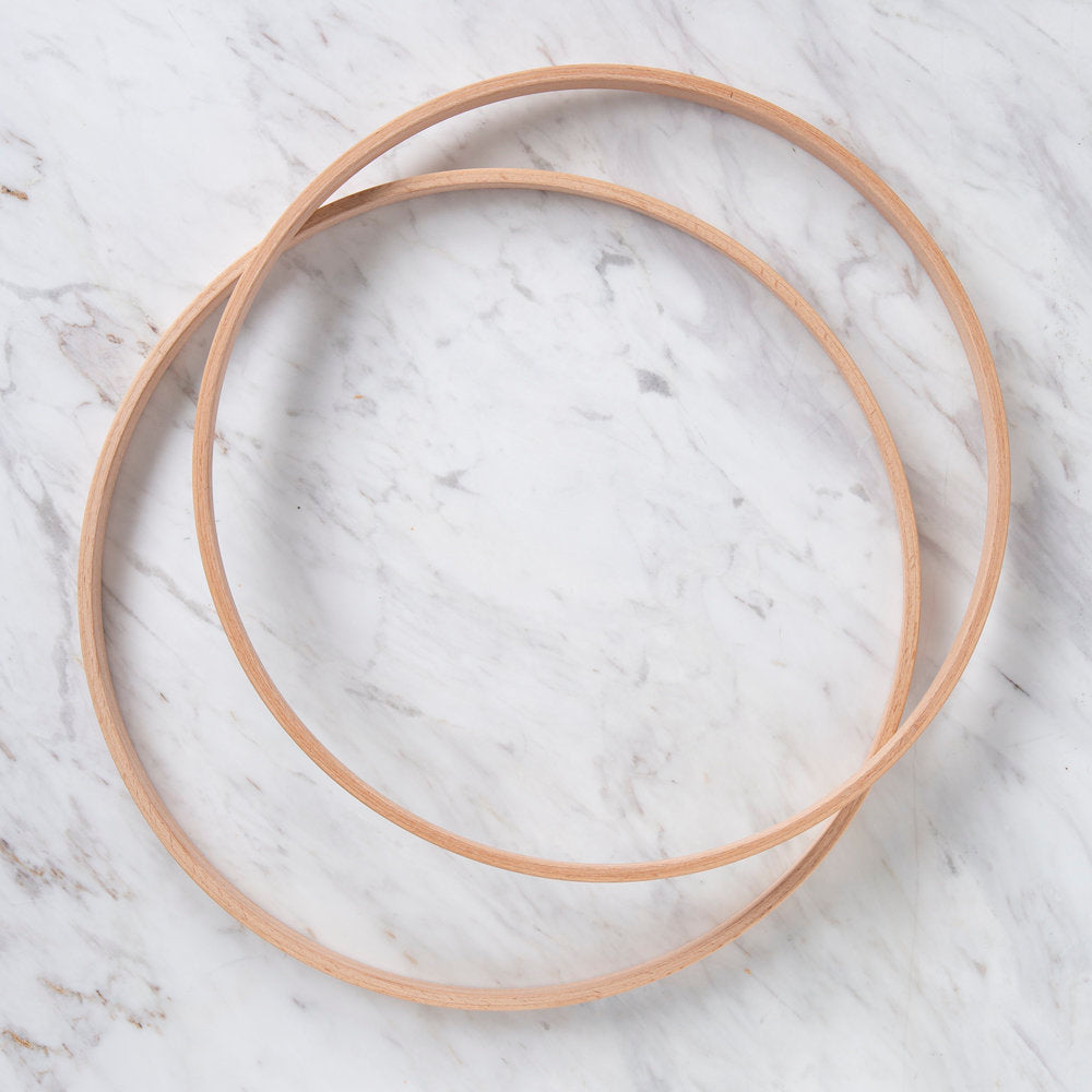 Nurge 16 mm Beech Wood Embroidery Hoop - No.7
