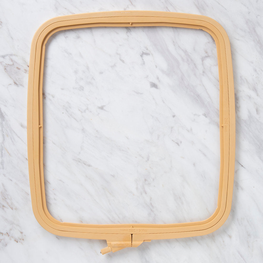 Nurge Adjustable Plastic Square Embroidery Hoop No.4