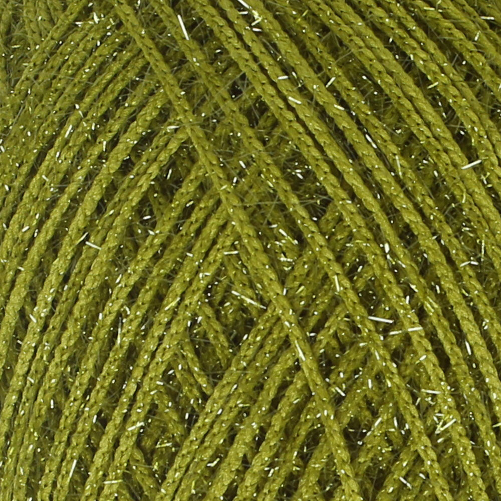 Loren Silver Knitting Yarn, Green - RS0044