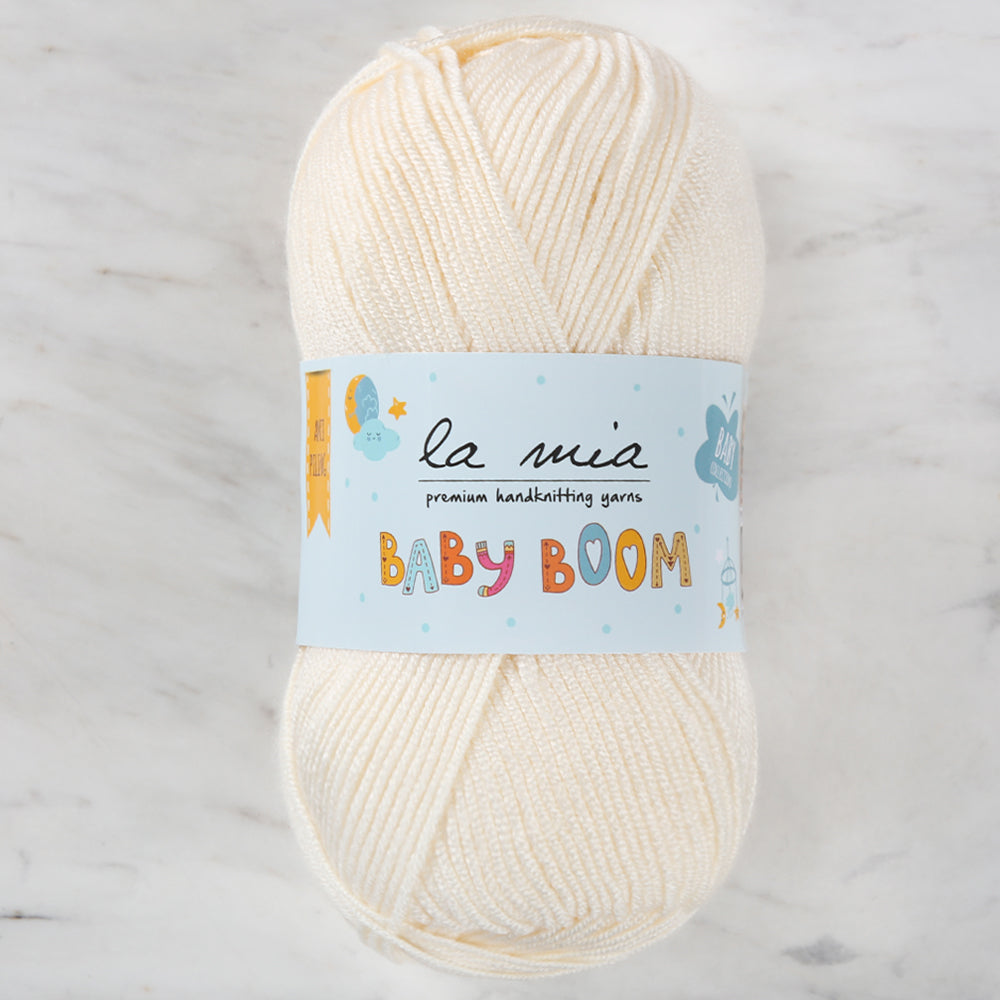 La Mia Baby Boom Yarn, Cream - 25
