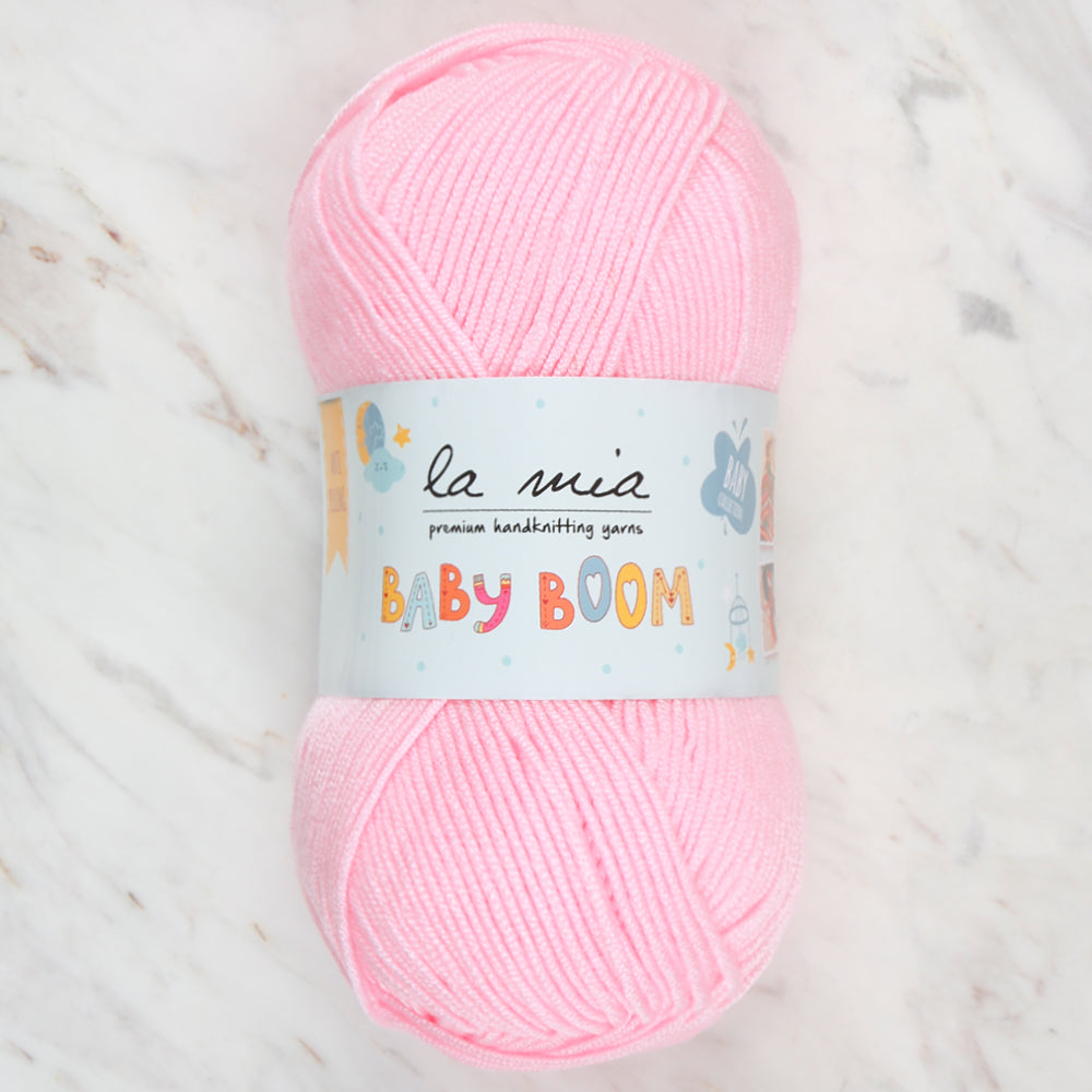 La Mia Baby Boom Yarn, Baby Pink - 782