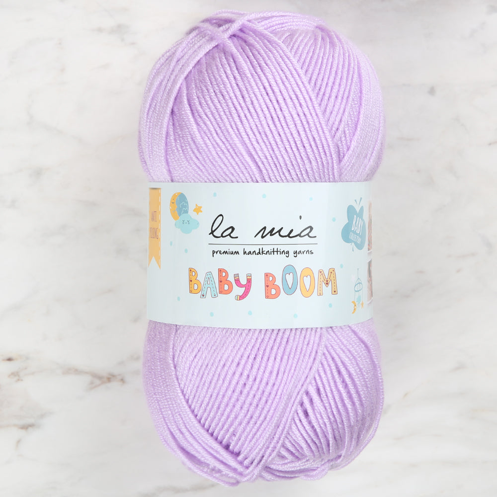 La Mia Baby Boom Yarn, Lilac - 259