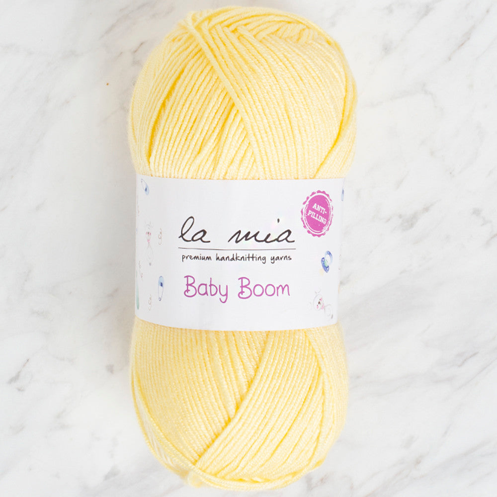 La Mia Baby Boom Yarn, Yellow - 331