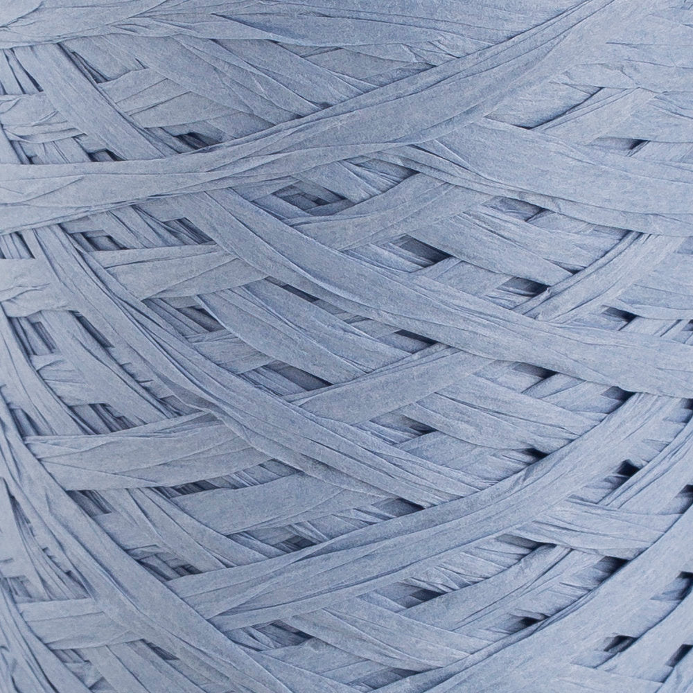 Loren Natural Raffia Paper Yarn, Ice Blue - 26