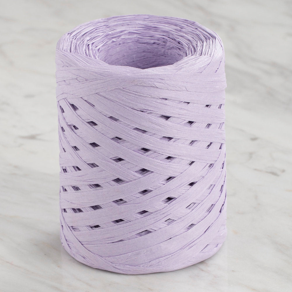 Loren Natural Raffia Paper Yarn, Lilac - 37