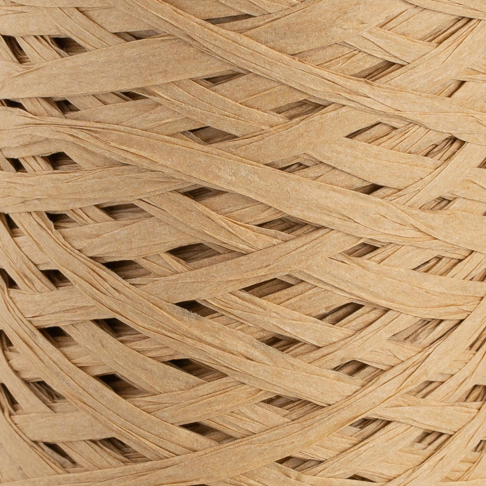 Loren Natural Raffia Paper Yarn, Beige - 69