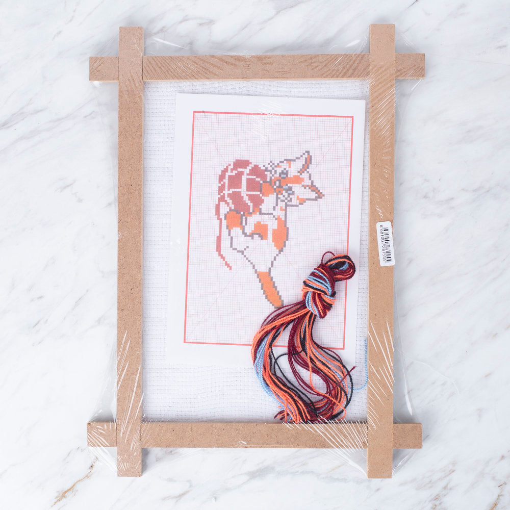 Loren Cross Stitch Kit - Fox