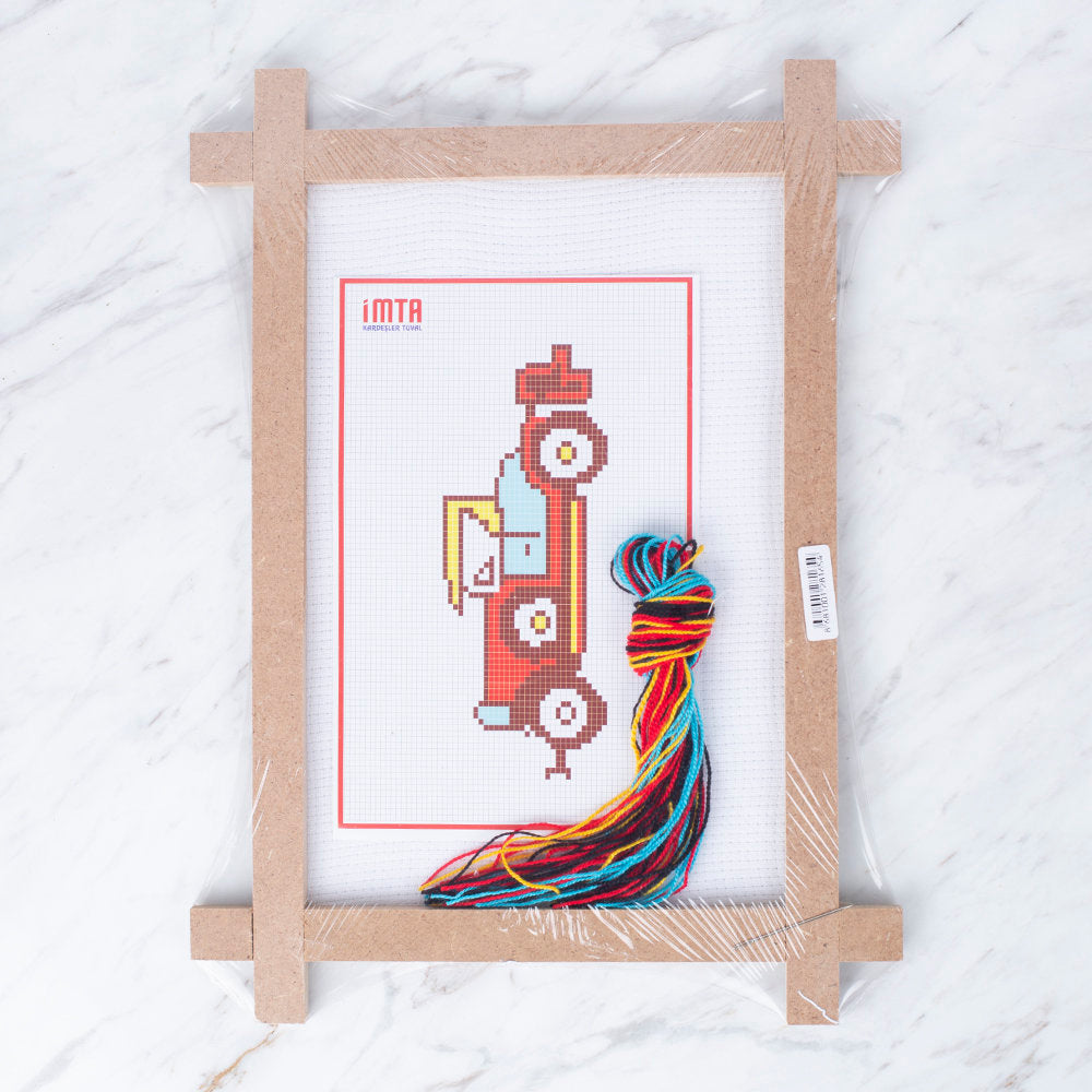 Loren Cross Stitch Kit - Car