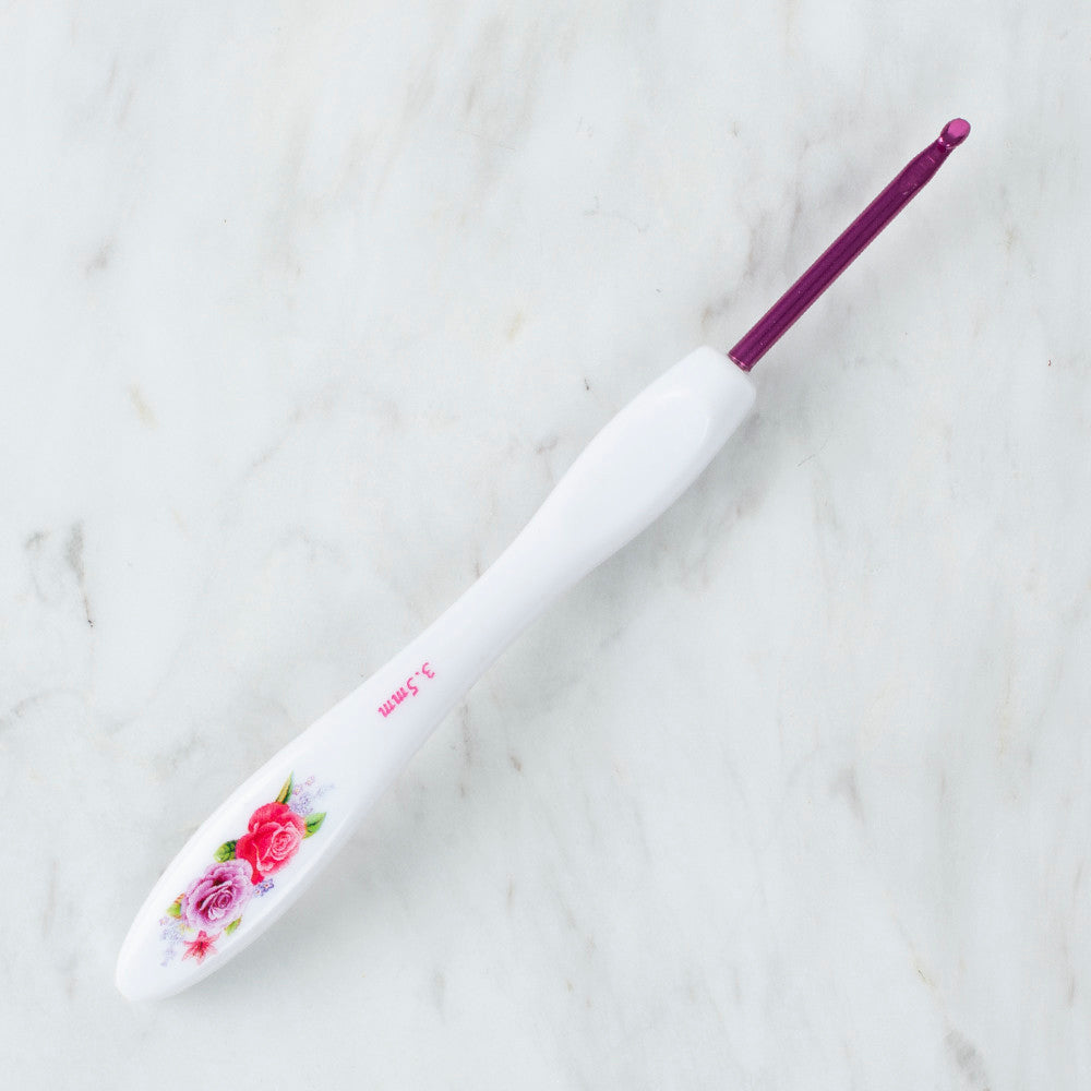 Yabalı 3,5 mm Plastic Handle Crochet Hook - YBL - 100