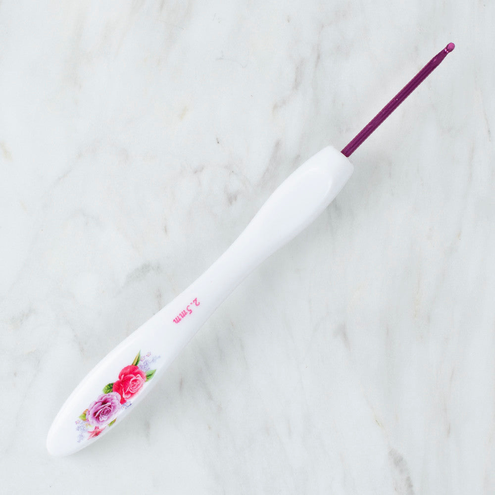 Yabalı 2.5 mm Plastic Handle Crochet Hook - YBL - 100