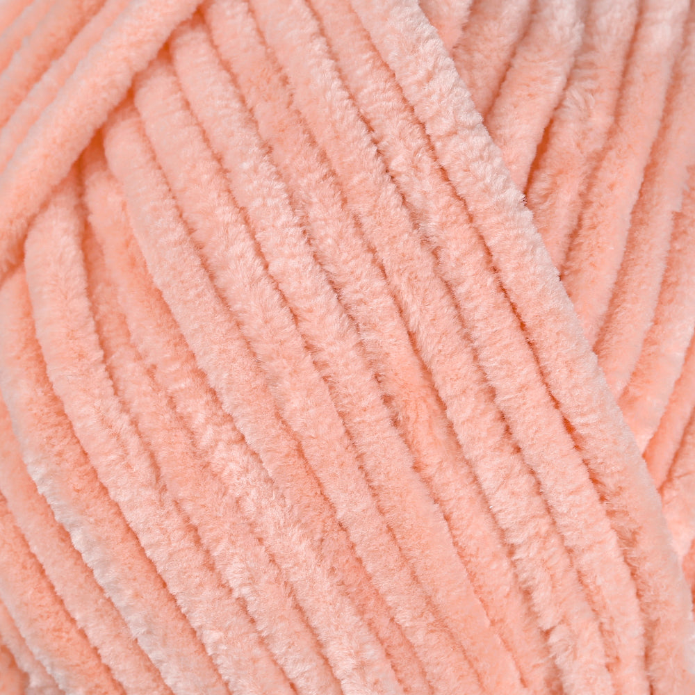 La Mia Mellow Chenille Yarn, Orange - 906