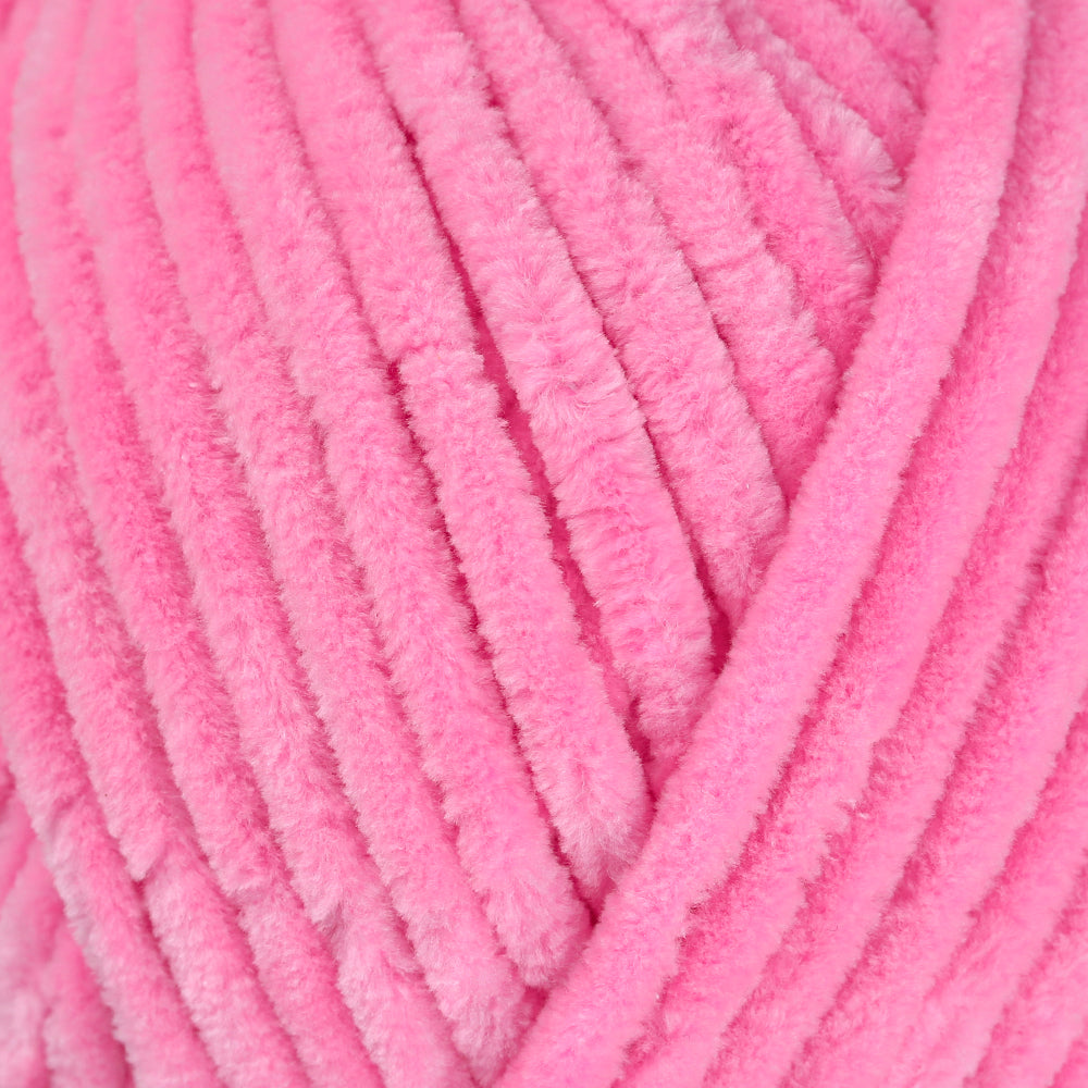 La Mia Mellow Chenille Yarn, Dark Pink - 948