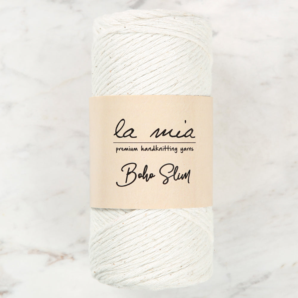 La Mia Boho Slim Yarn, Cream - L002