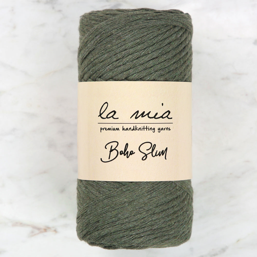 La Mia Boho Slim Yarn, Khaki - L216