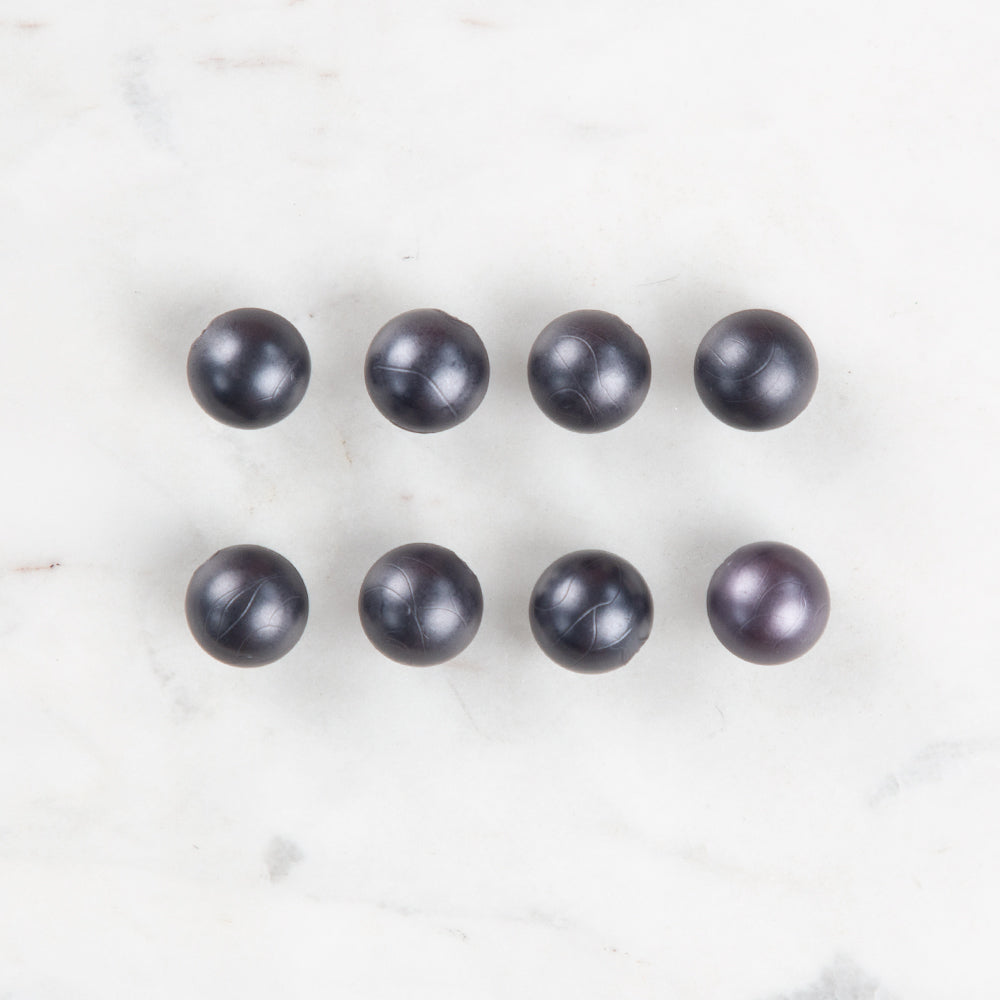 Loren Crafts 8 Pack Button, Grey - 146