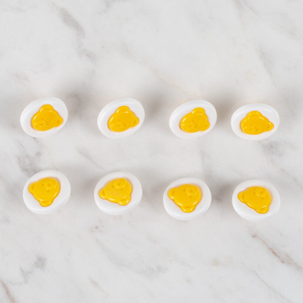 Loren Crafts 8 Pack Button - 621