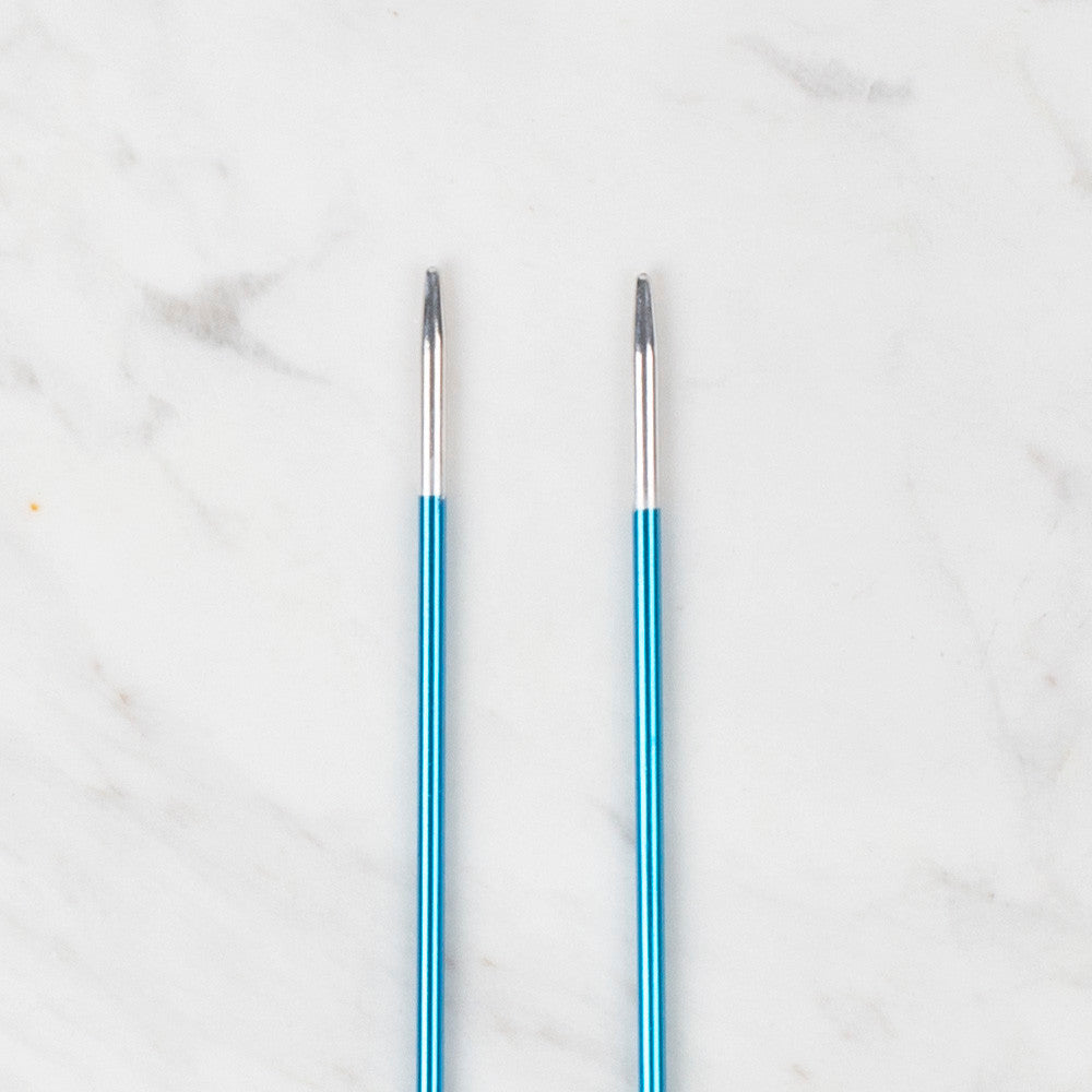 Loren Rythm Knitting Needle, Metal, 2,5mm, Blue
