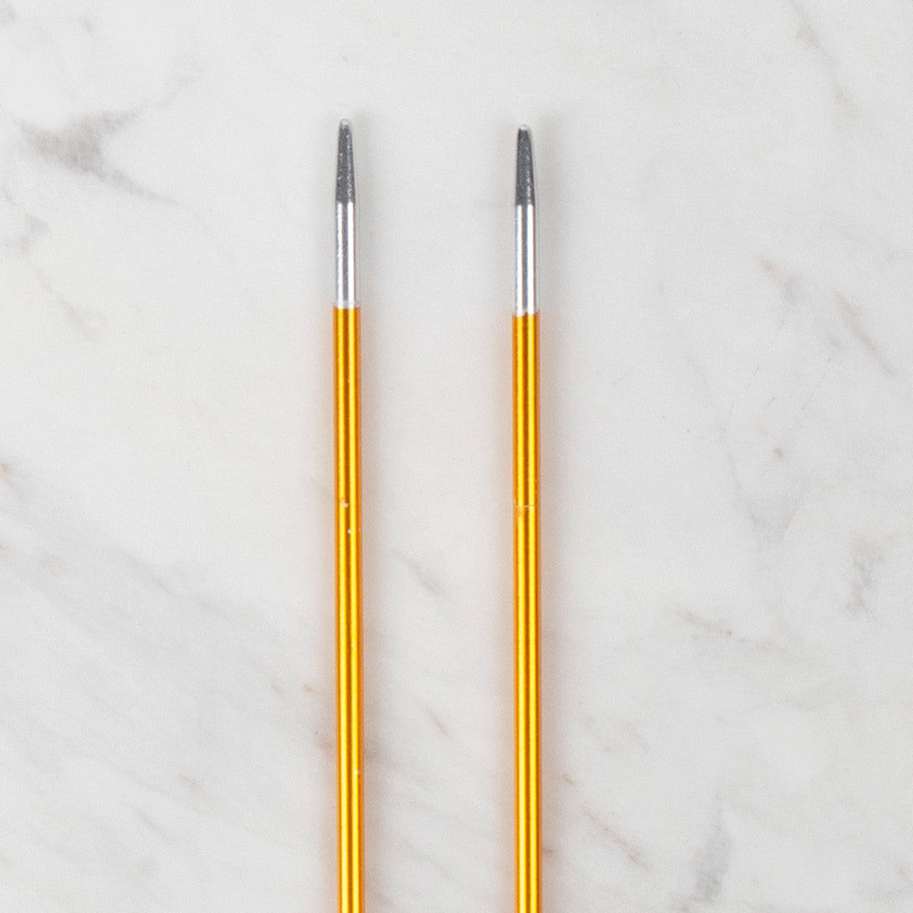 Loren Rythm Knitting Needle, Metal, 3mm, Yellow