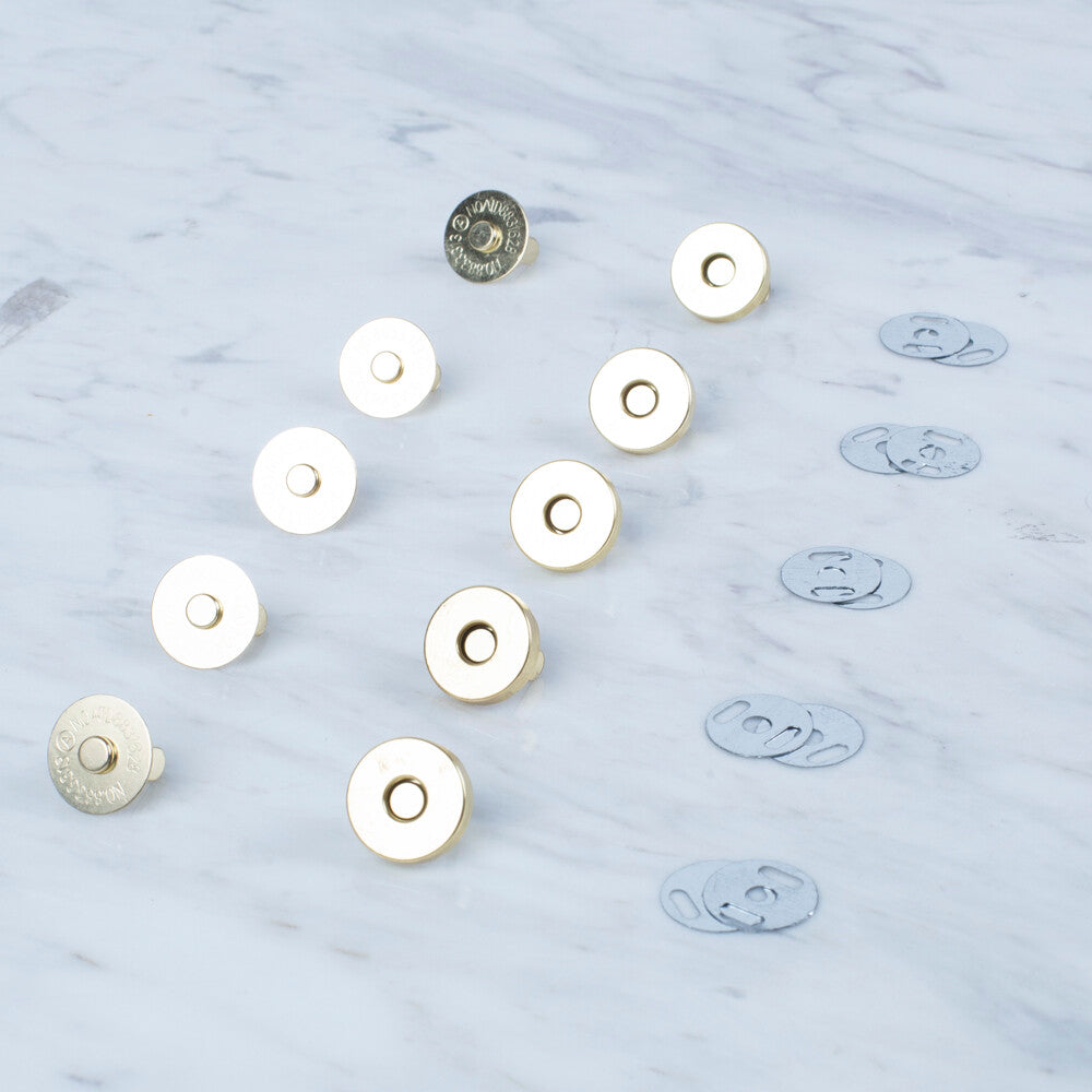 Loren Matte Mixed-Colored Metal Magnetic Clip for Accessories in 5