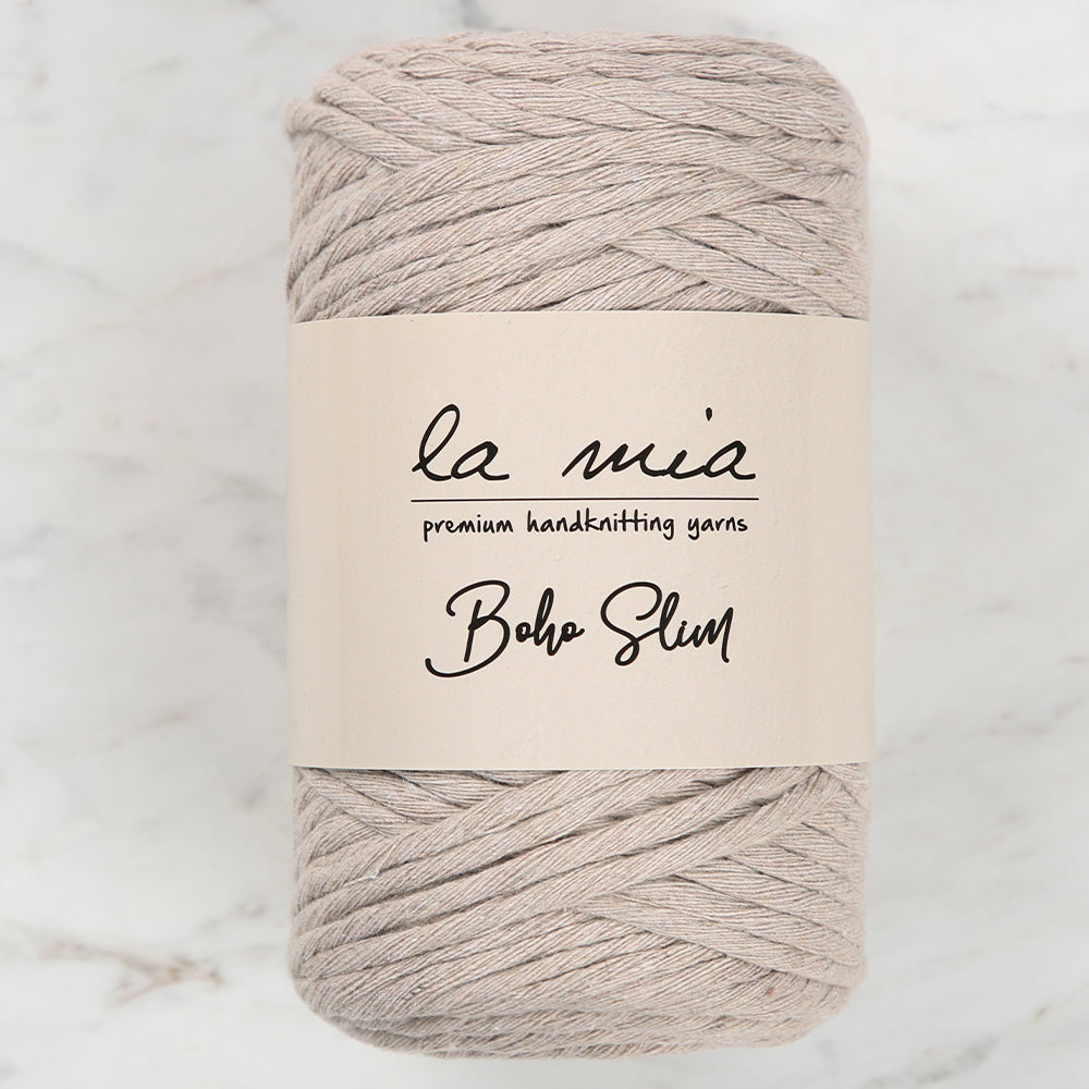 La Mia Boho Slim Yarn, Beige - L156
