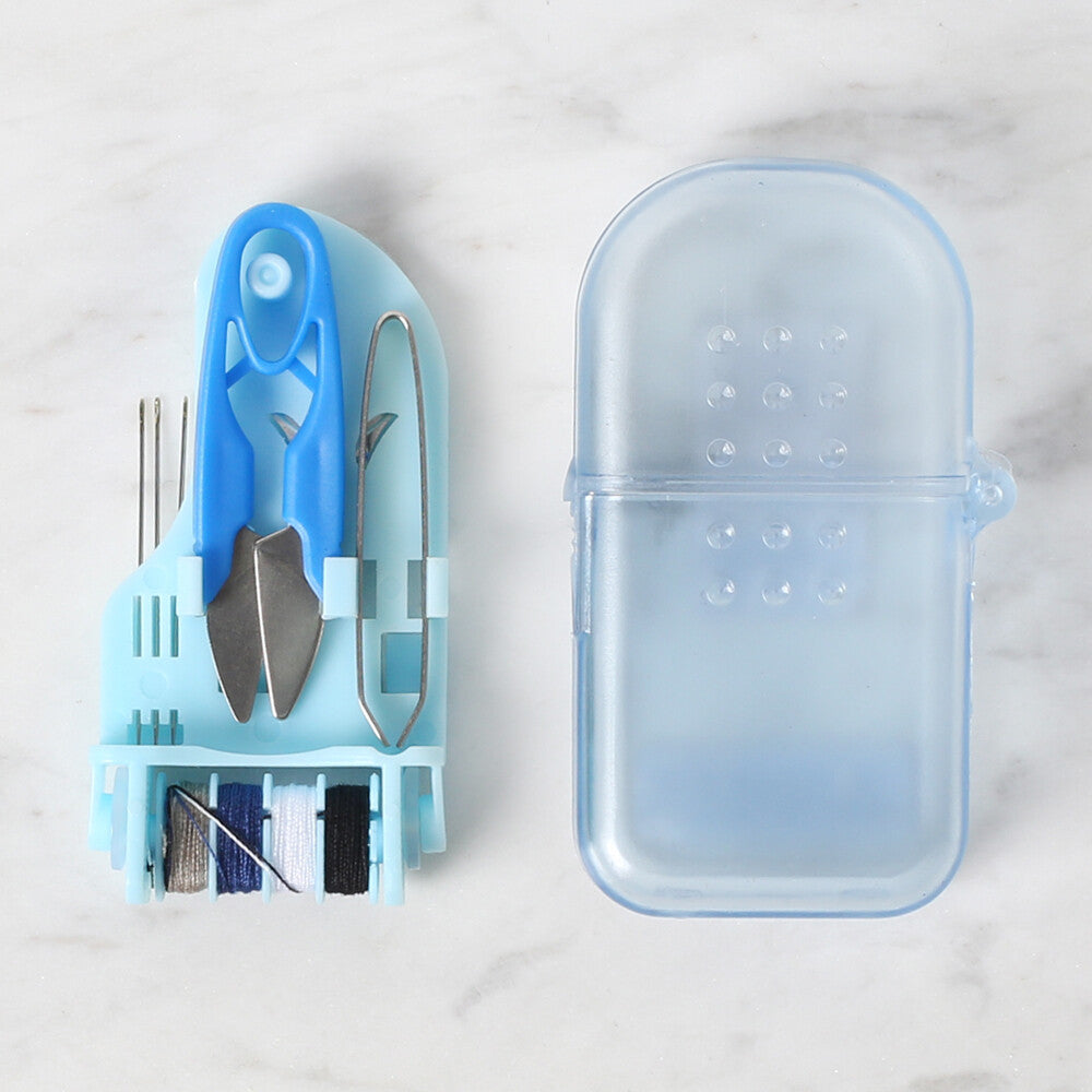 Loren Sew Go Sewing Kit, Blue - N4360