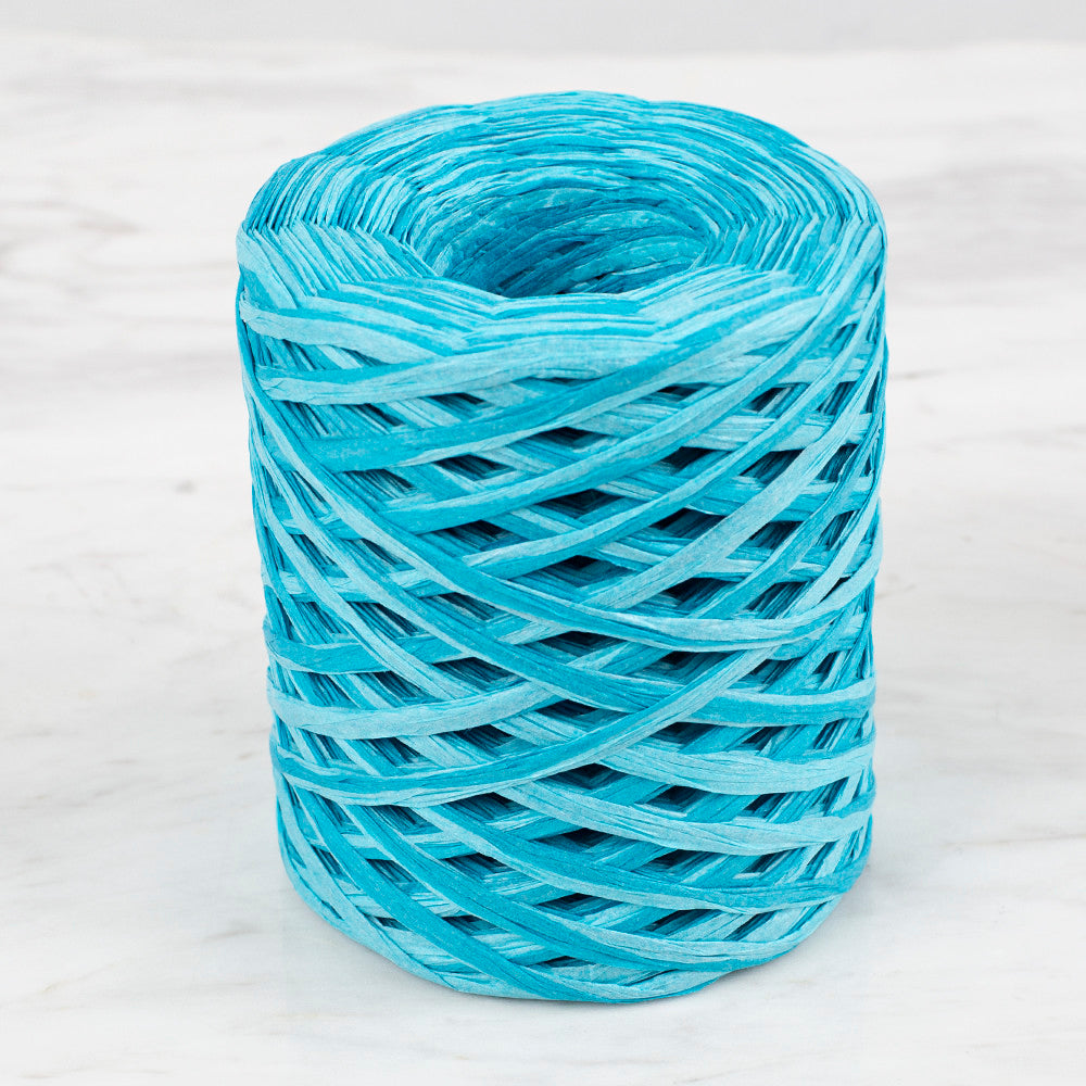 Loren Natural Raffia Paper Yarn, Variegated, 50 gr