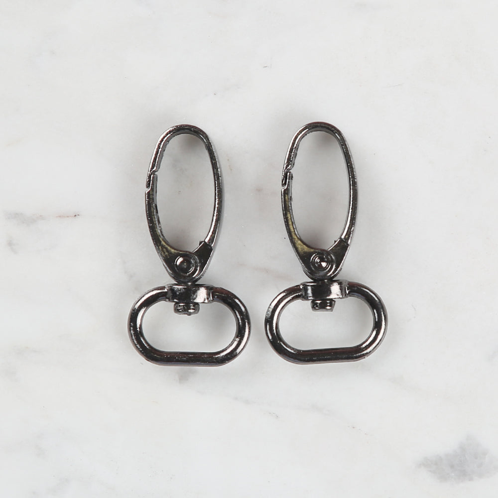 Loren 2-Pack 2 cm Macrame Keychain Smoked