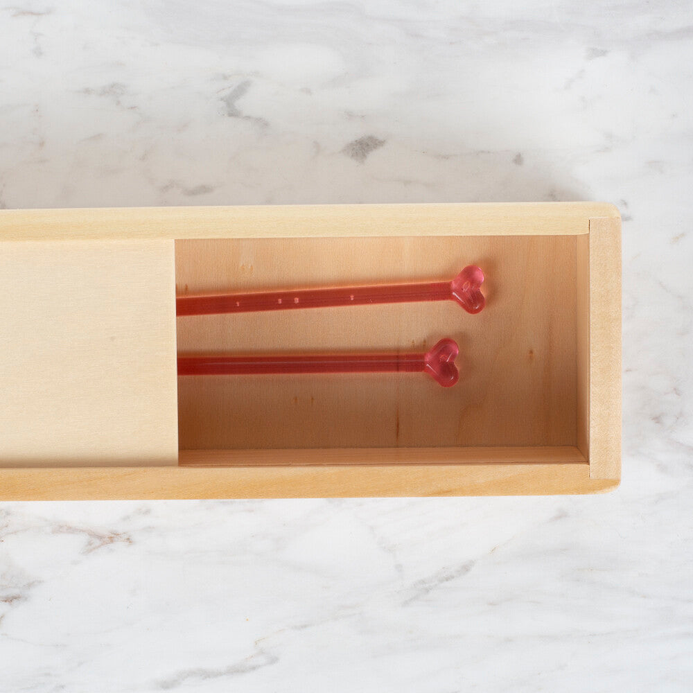 Loren Crafts Wooden Knitting Needle Box