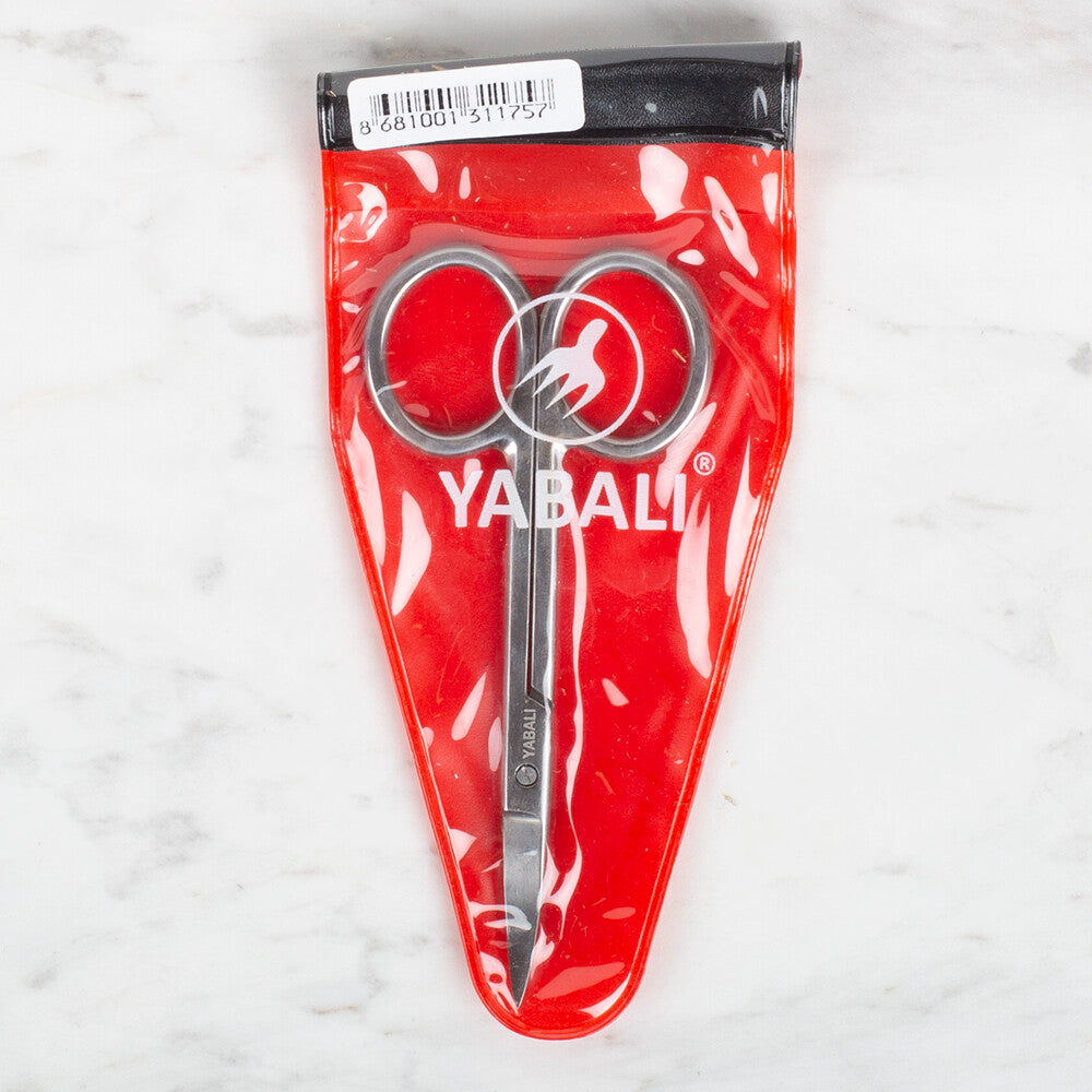 Yabalı Nickel Curved Scissors