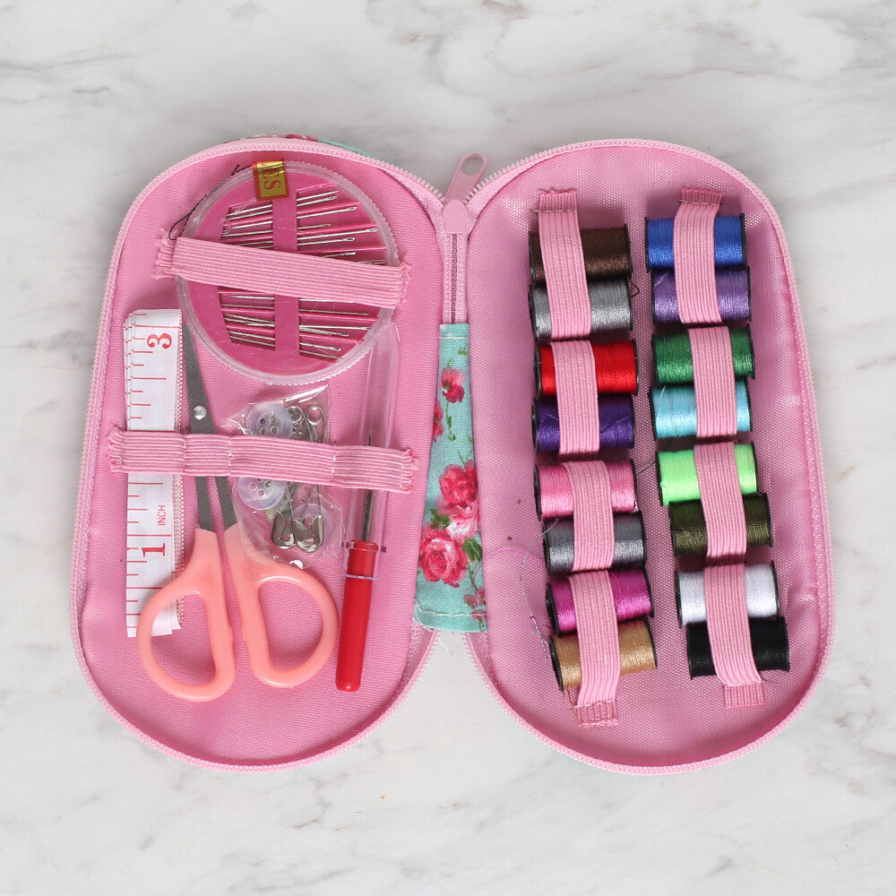 Loren Zipped Bag Sewing Kit