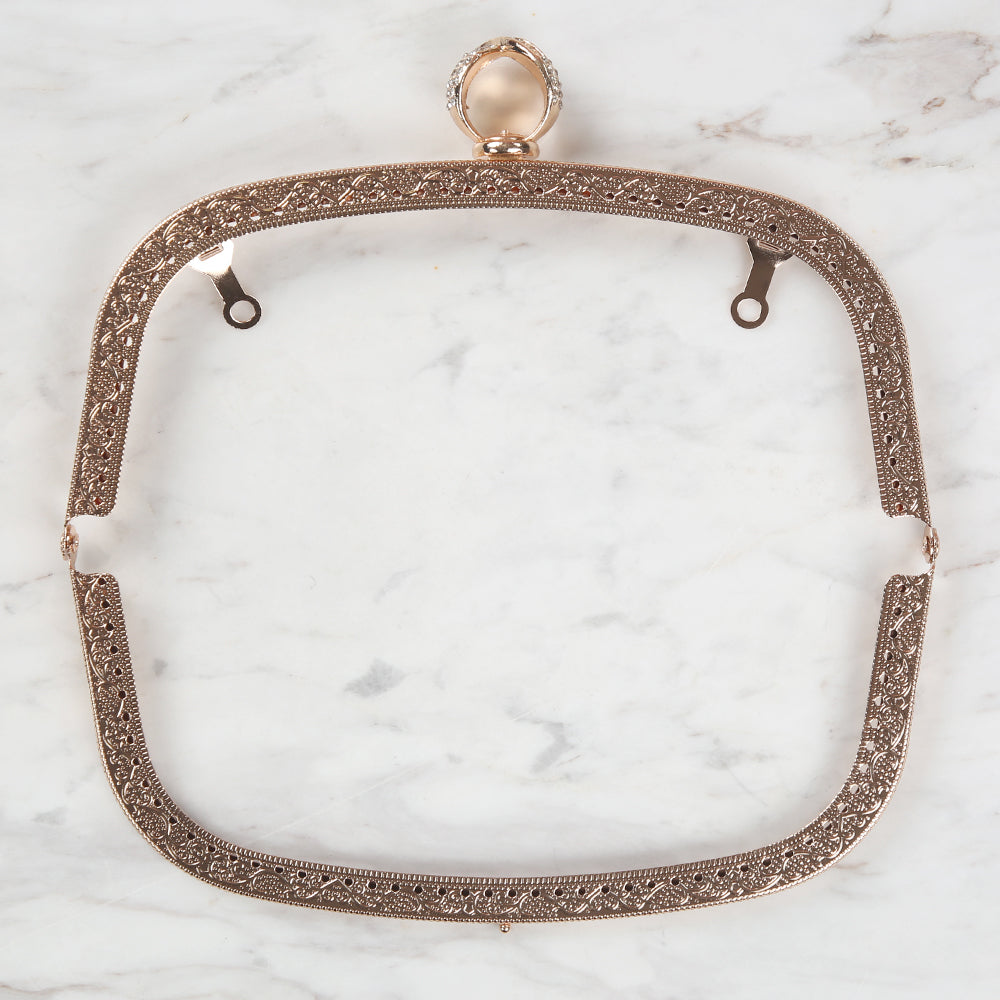 Nas Metal Bag Clip 20 cm - Rose