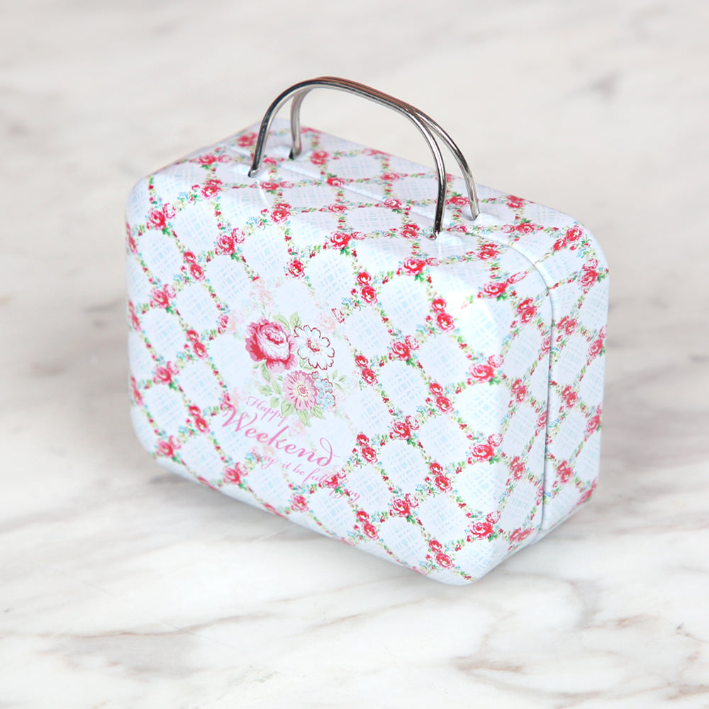 Nas Metal Storage Box Bag - White