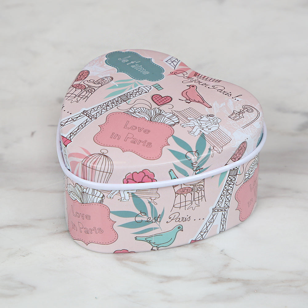 Nas Metal Storage Box - Heart