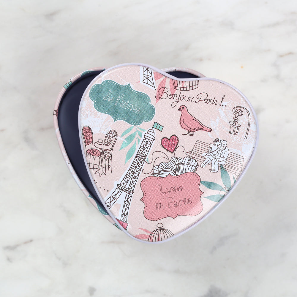 Nas Metal Storage Box - Heart