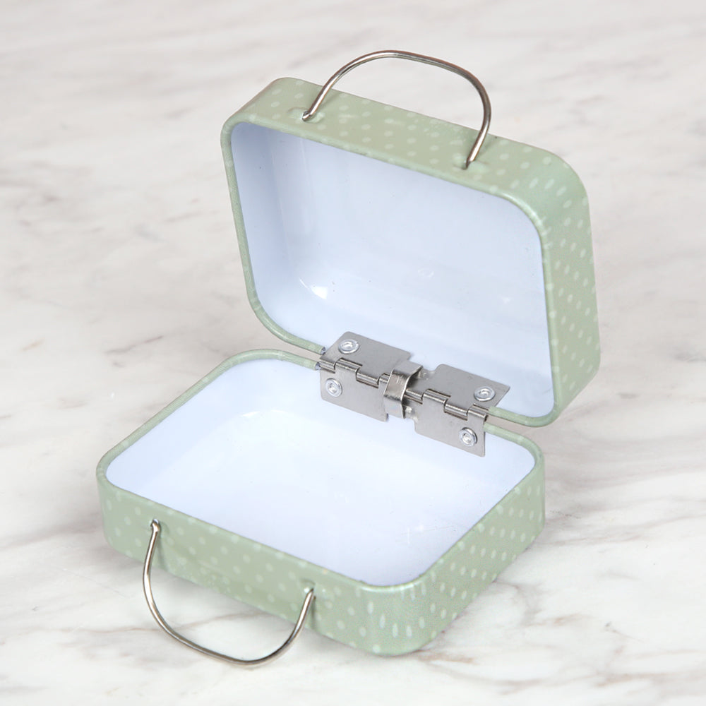 Nas Metal Storage Box Bag - Green