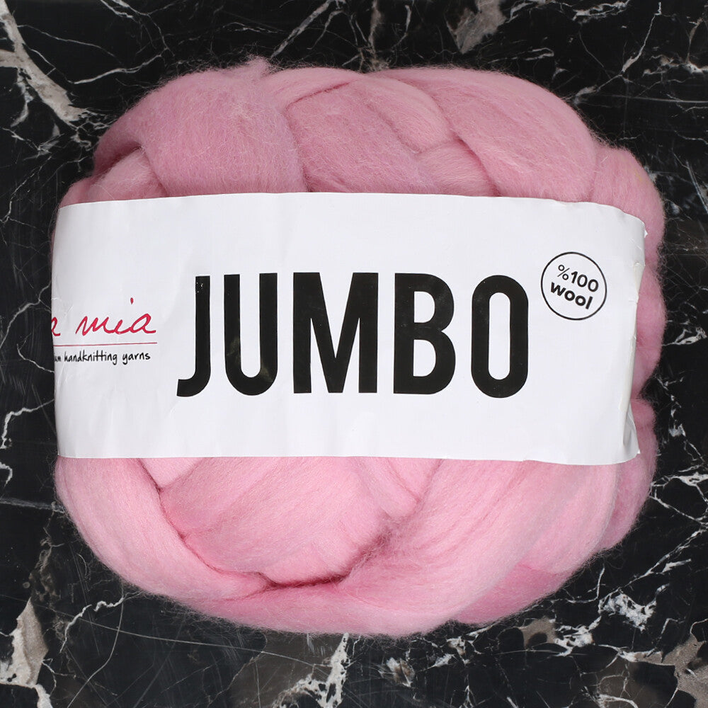 La Mia Jumbo Merino Wool, Pink - J14