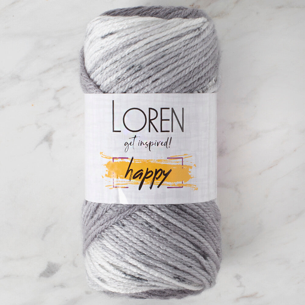 Loren Happy Knitting Yarn, Variegated - RH011