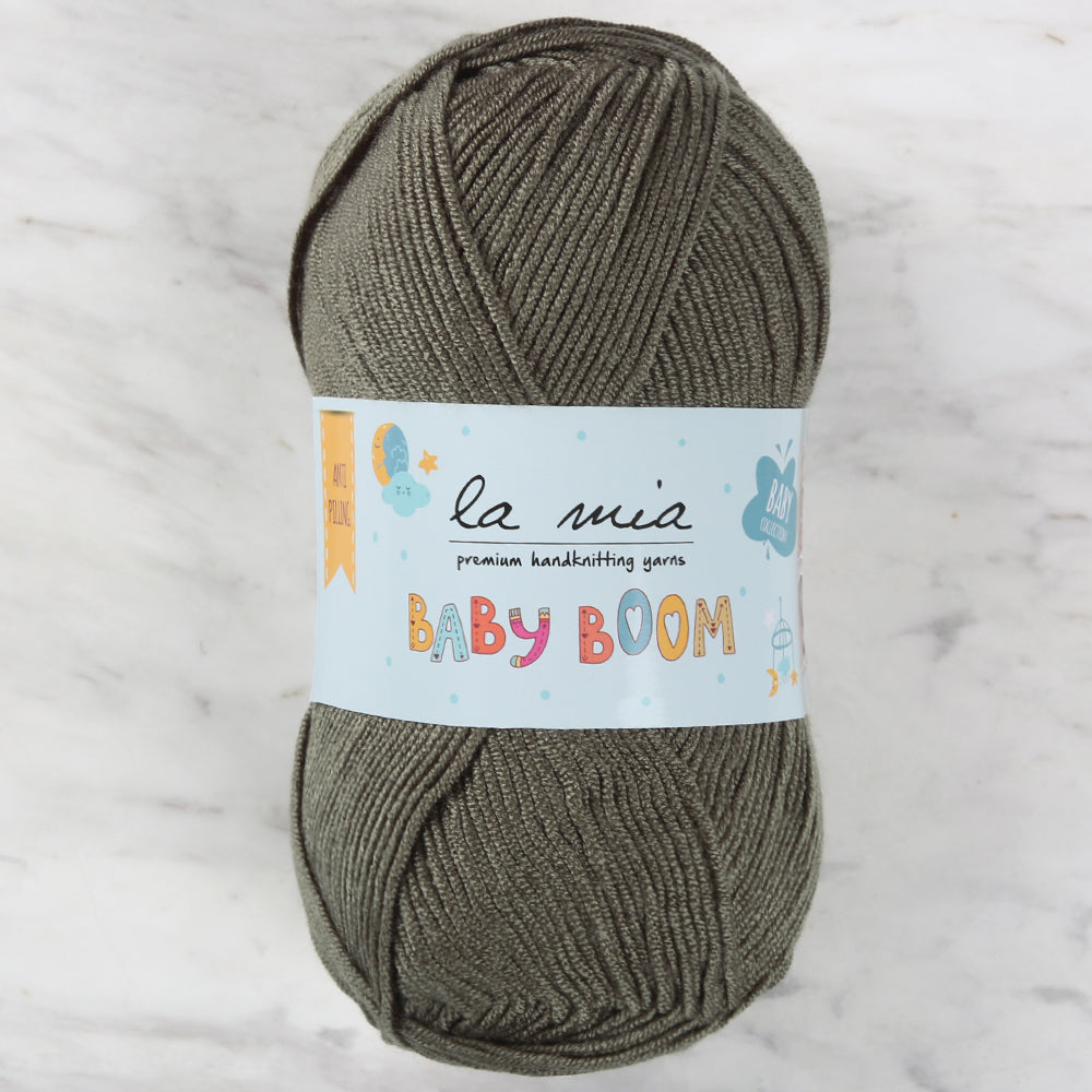 La Mia Baby Boom Knitting Yarn, Green - 444