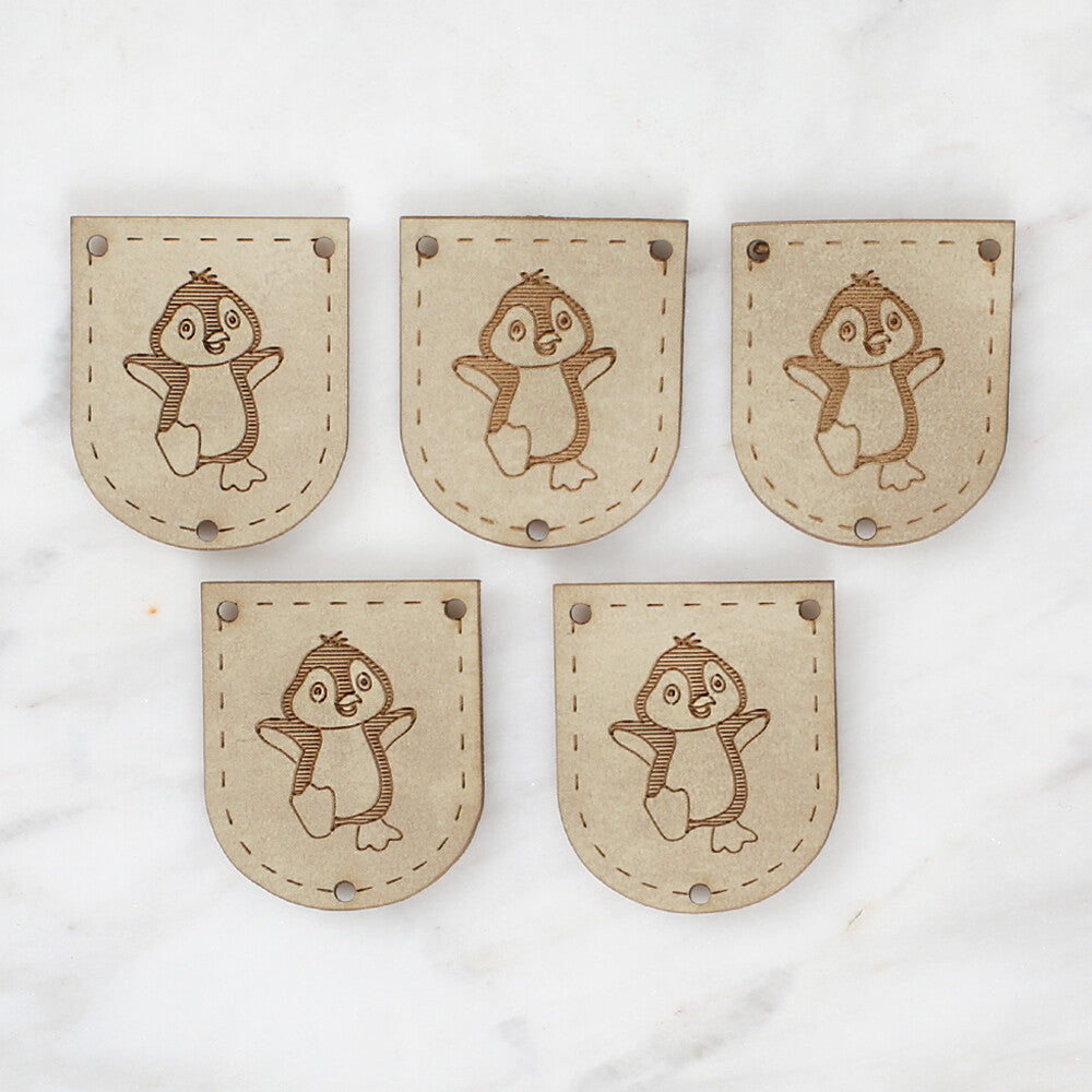 Loren Handmade Leather Button - 1531